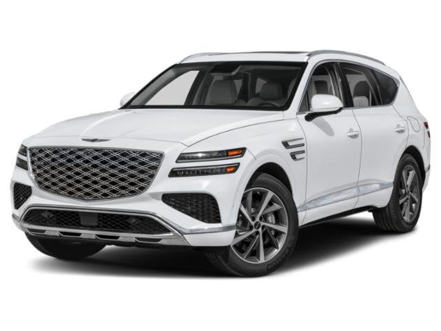 2026 Genesis GV80 3.5T Prestige in Savile Silver — front three-quarter view