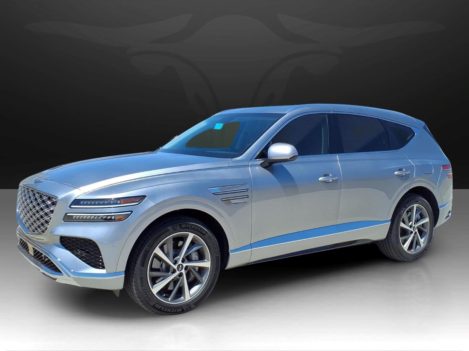 2026 Genesis GV80 2.5T Select in Savile Silver — front three-quarter view